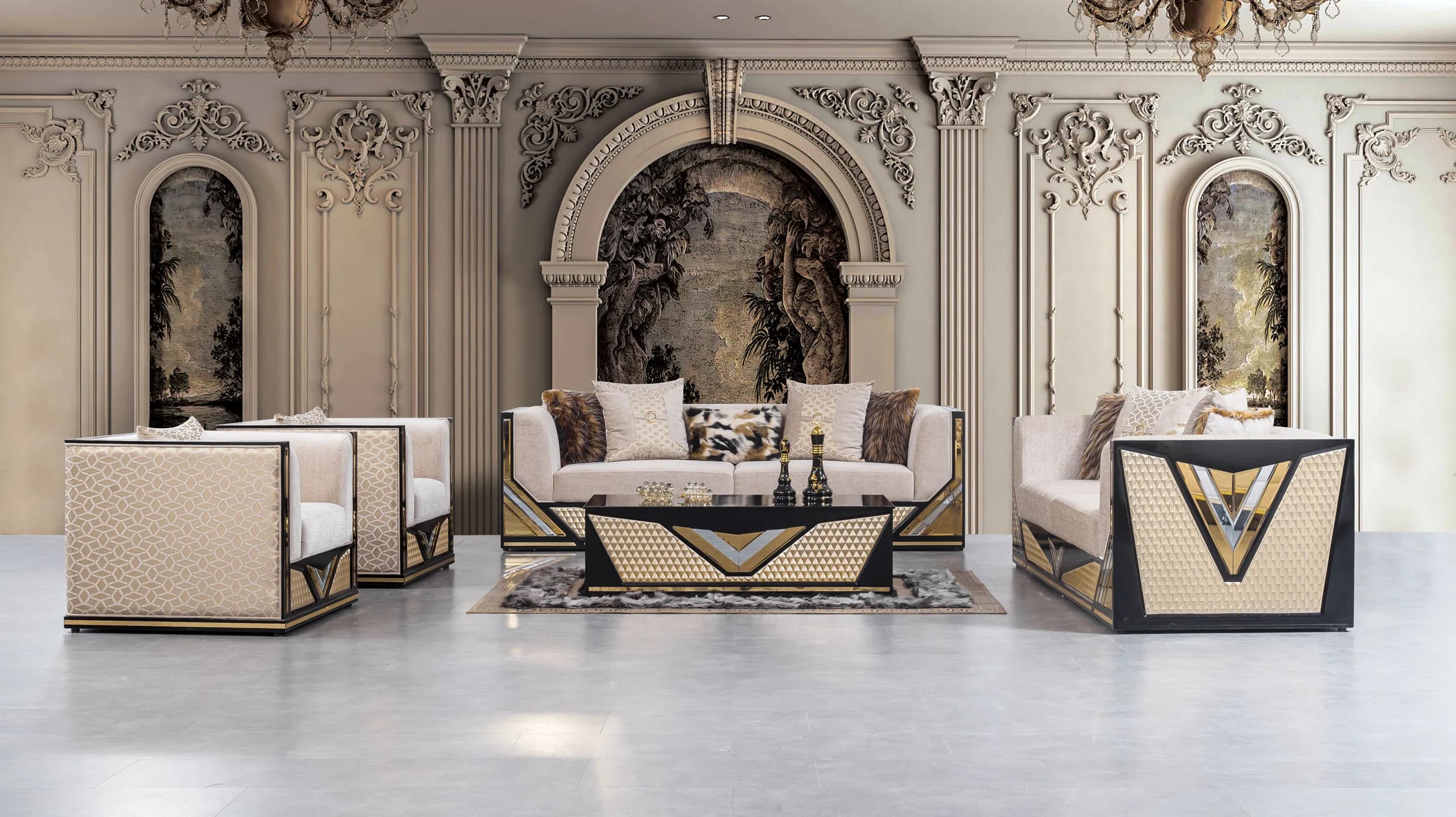 Angel Pro suite arranged in an interior