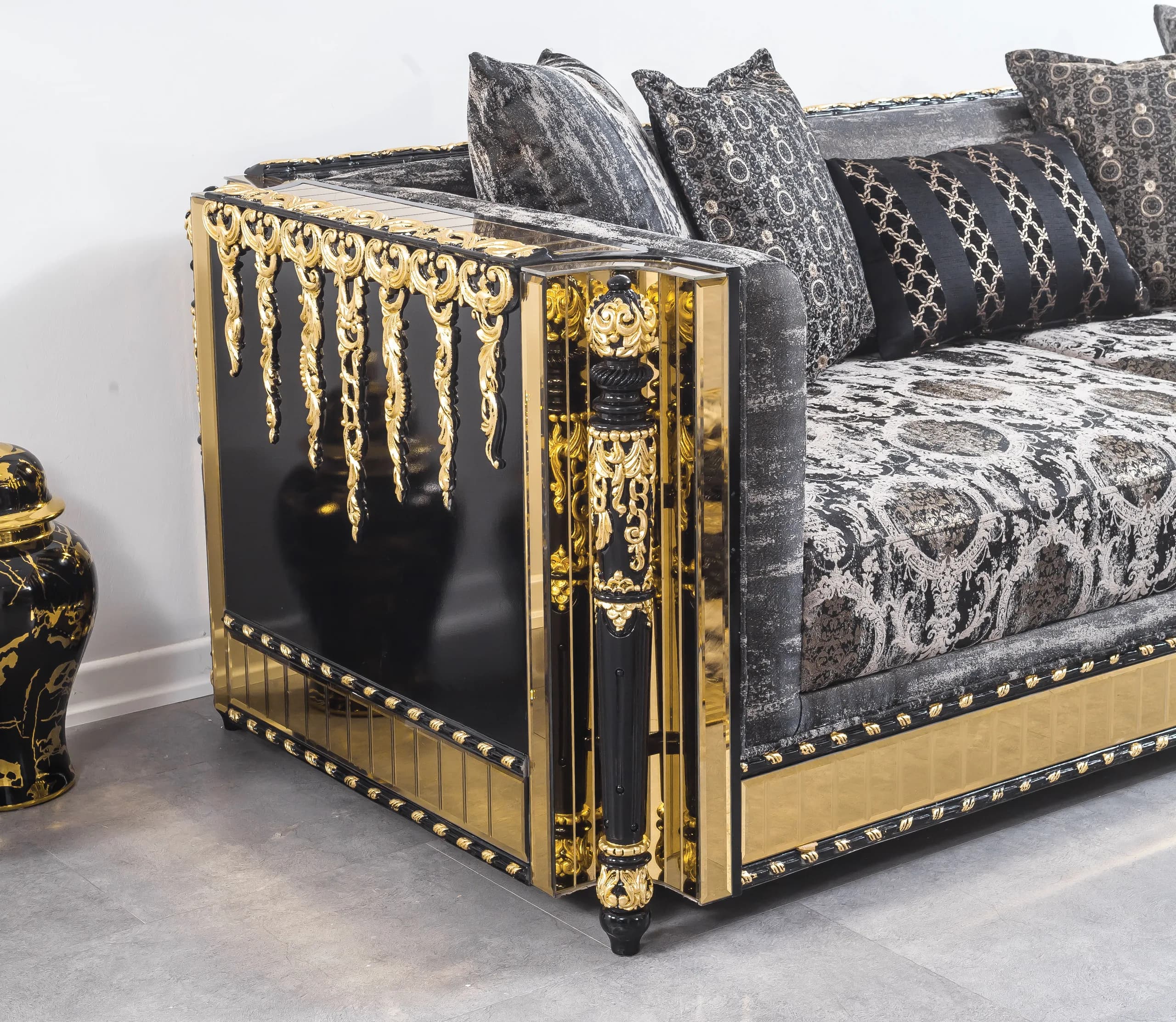 Lagos suite arranged in an interior