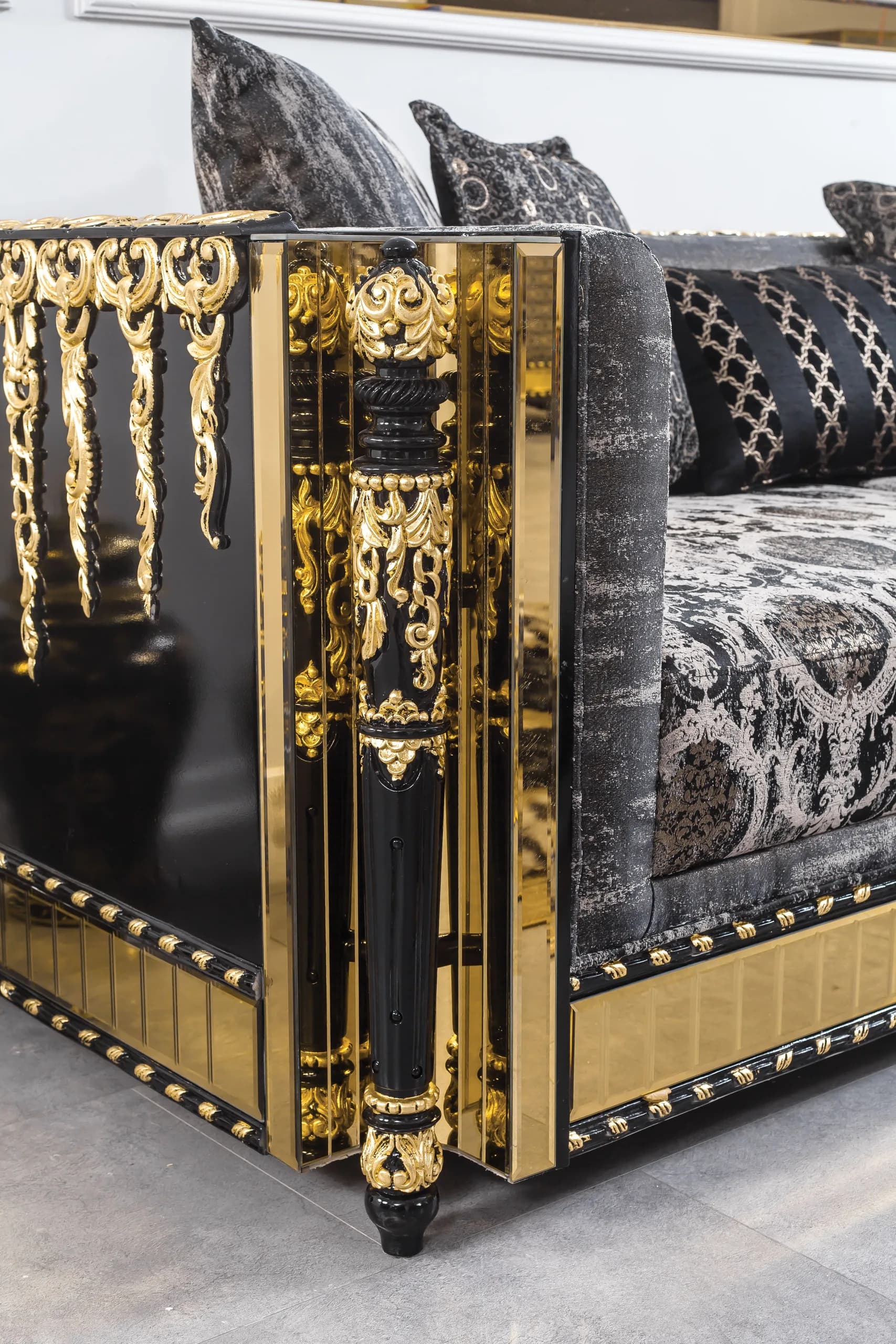 Lagos suite arranged in an interior