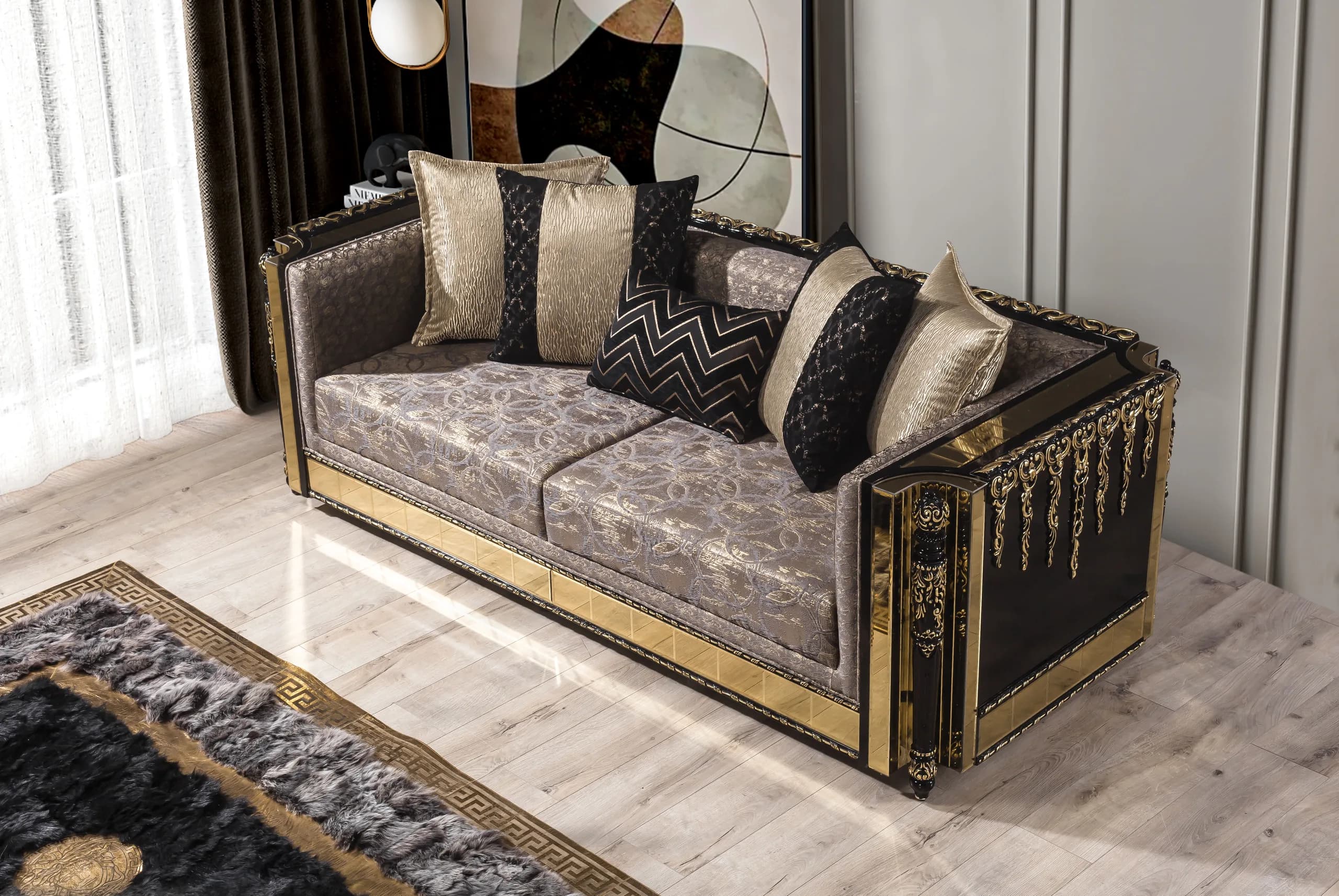 Lagos suite arranged in an interior