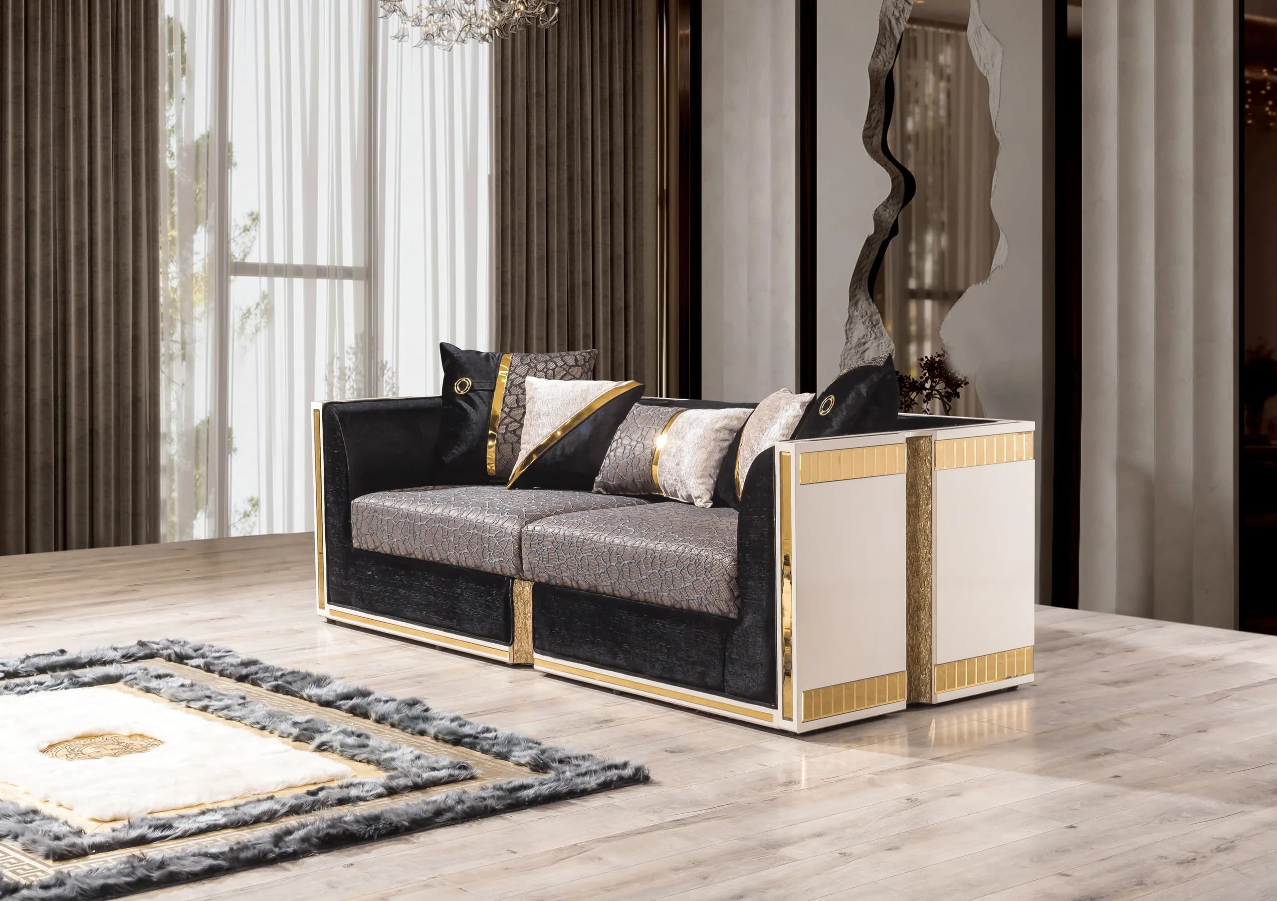 Paris suite arranged in an interior