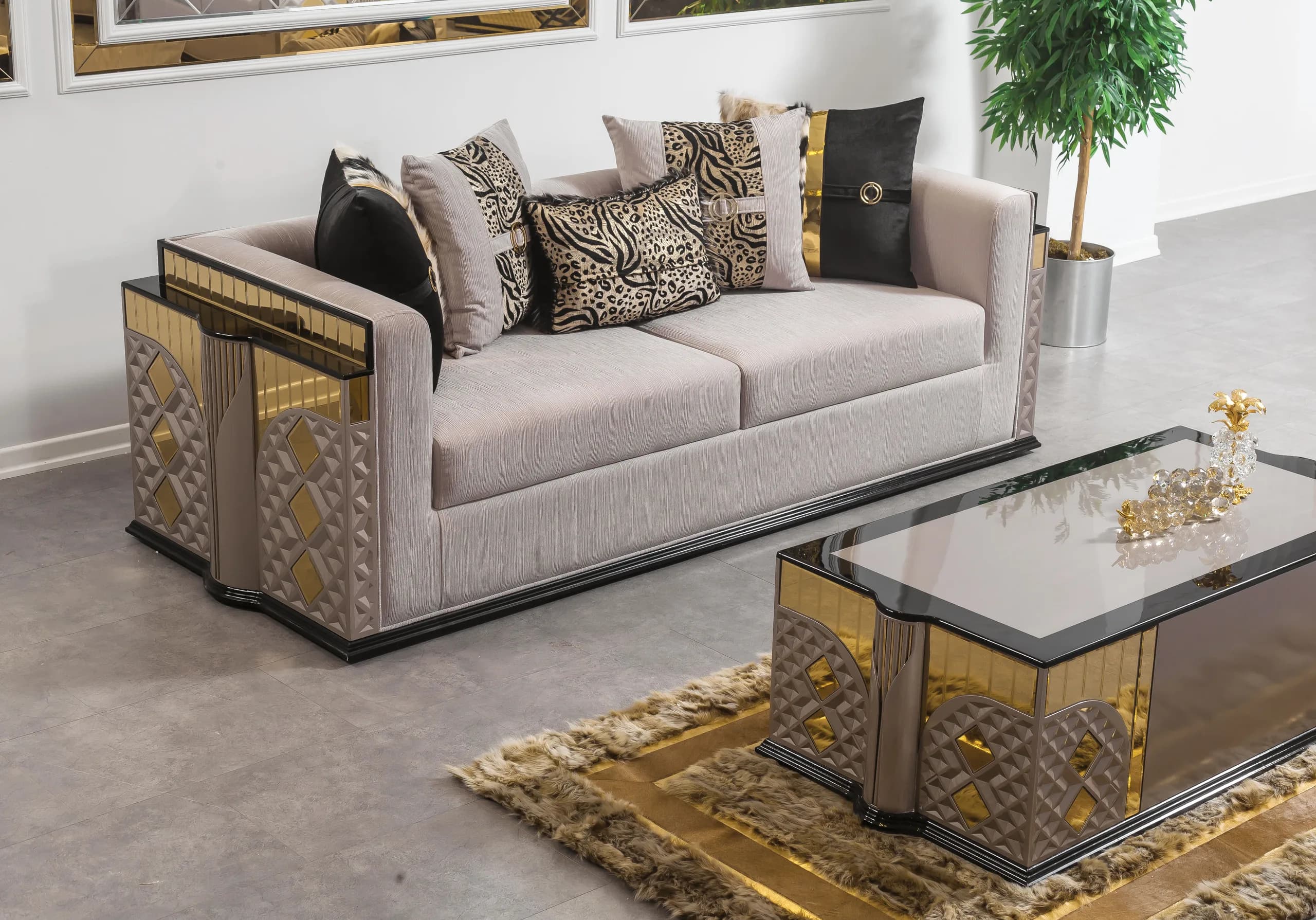 Valencia suite arranged in an interior